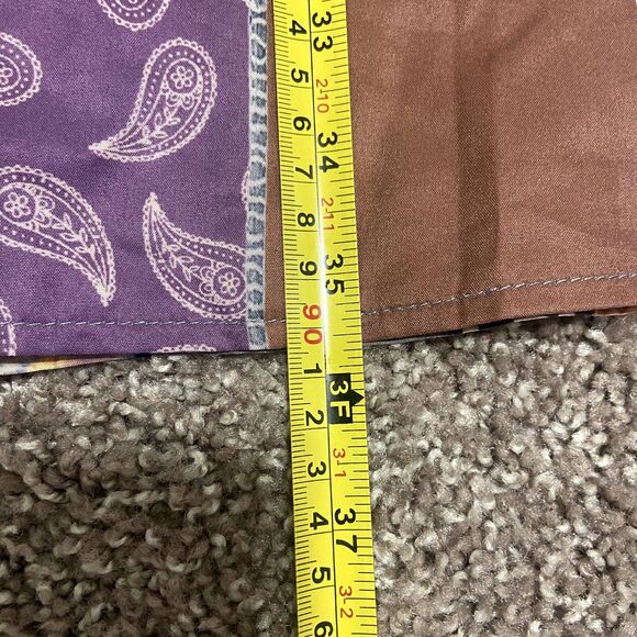 Colorful Hippie Patchwork Designed Skirt - Picture 4 of 6